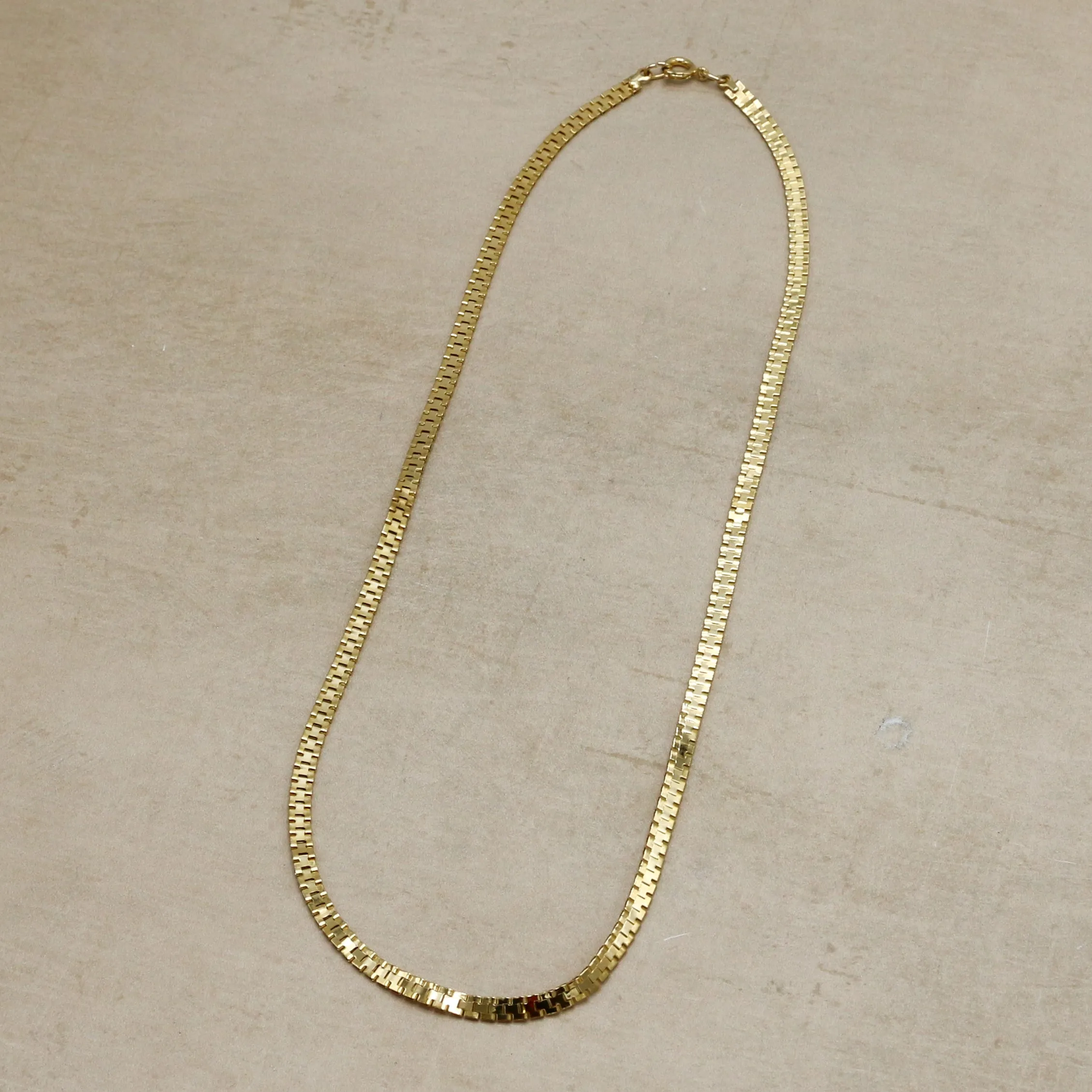Vintage Petite Watch Chain Necklace