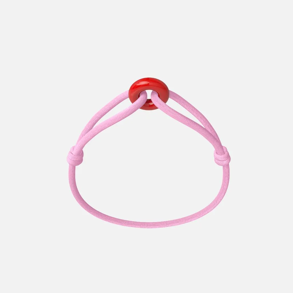 Wecord Coral Soho Cord Bracelet