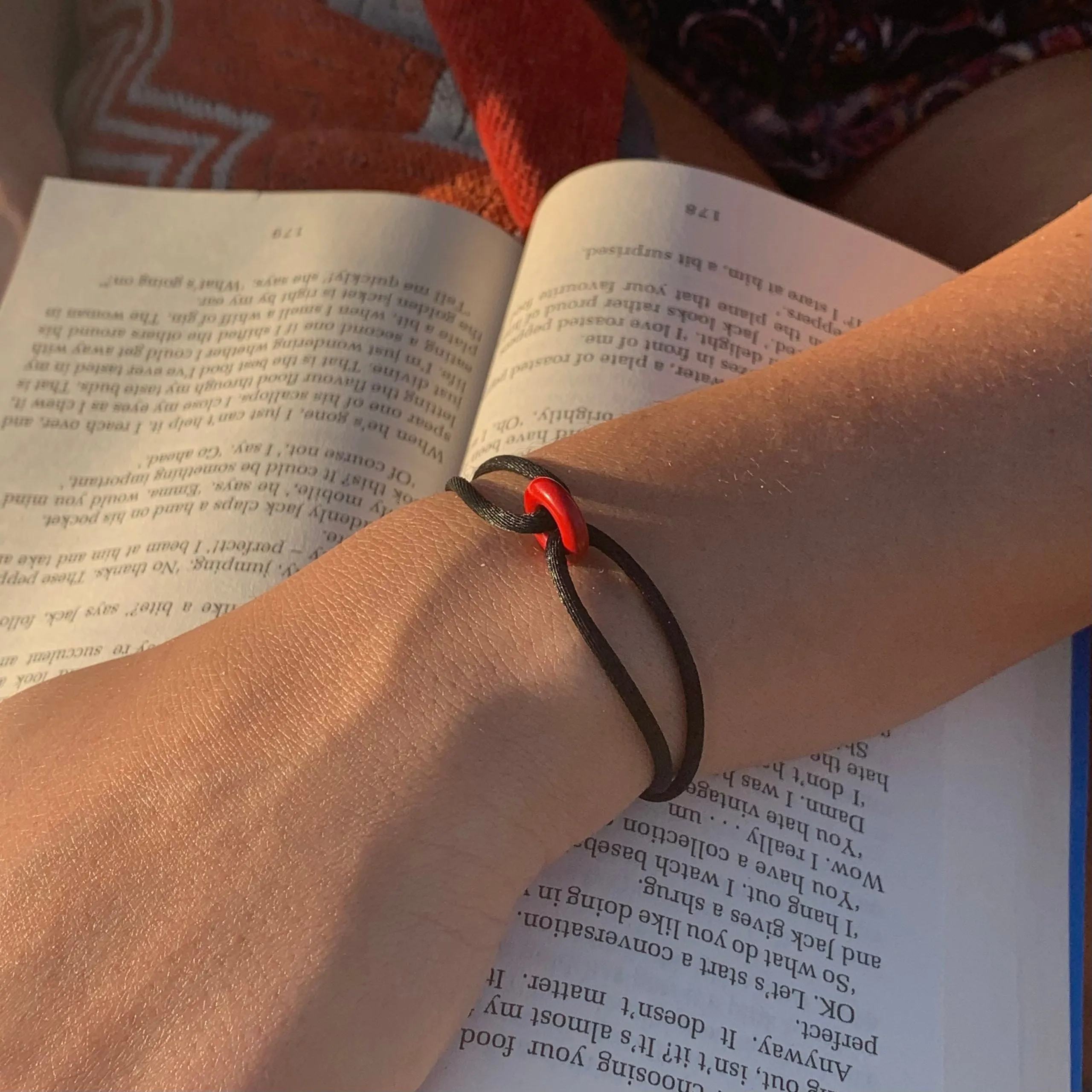 Wecord Coral Soho Cord Bracelet