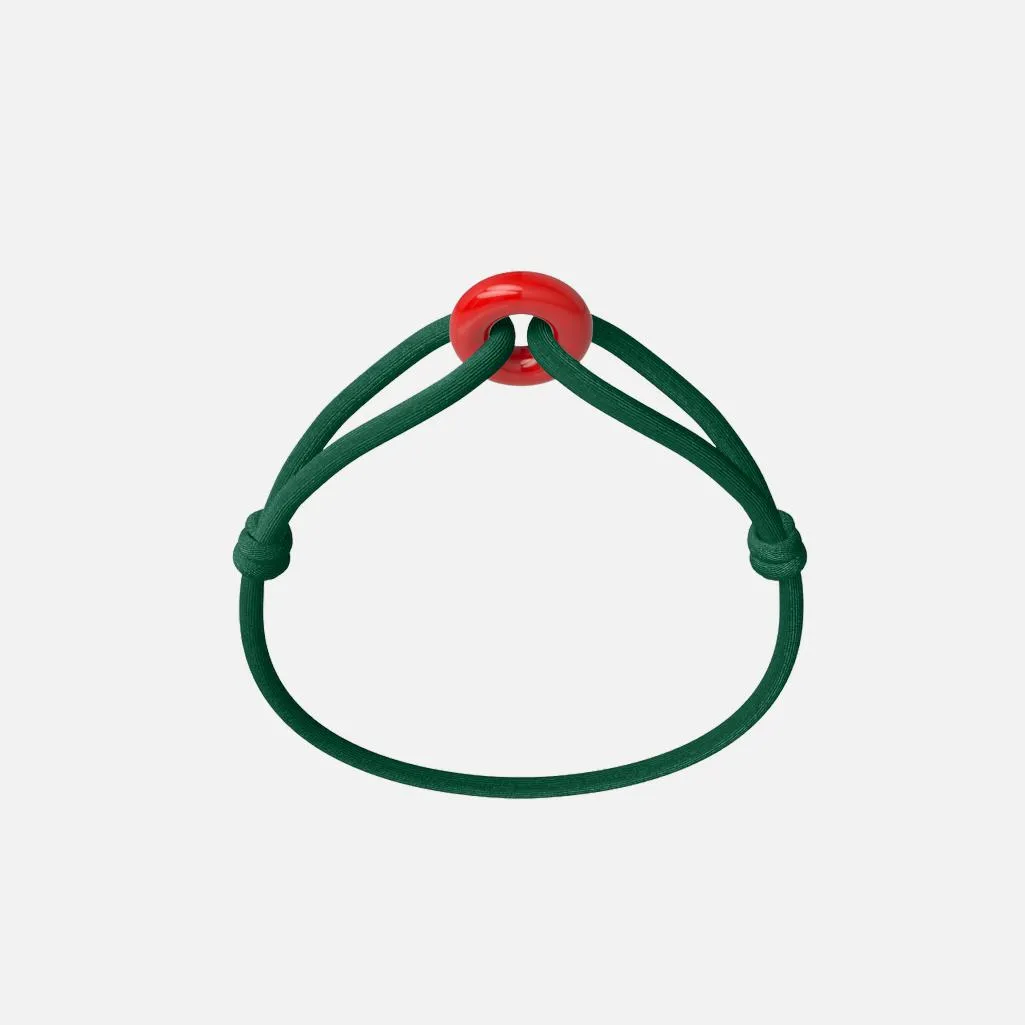 Wecord Coral Soho Cord Bracelet