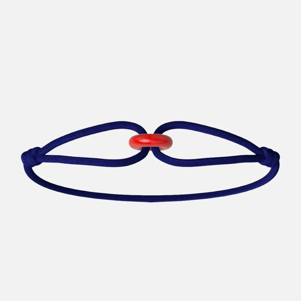 Wecord Coral Soho Cord Bracelet