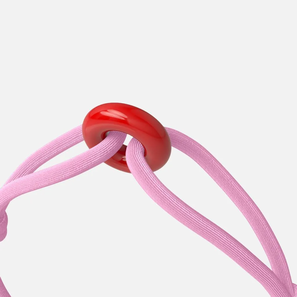 Wecord Coral Soho Cord Bracelet
