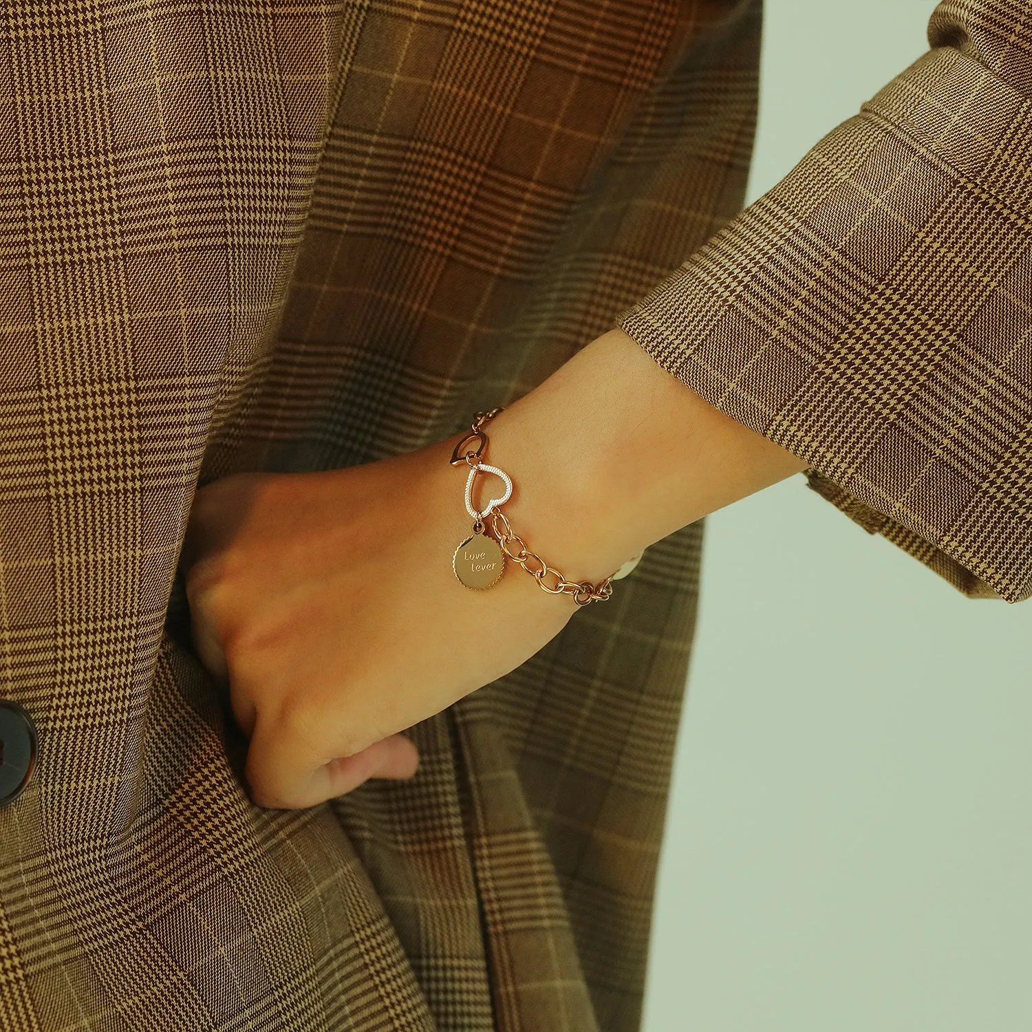 Women's Fashion Love Lever Bracelet