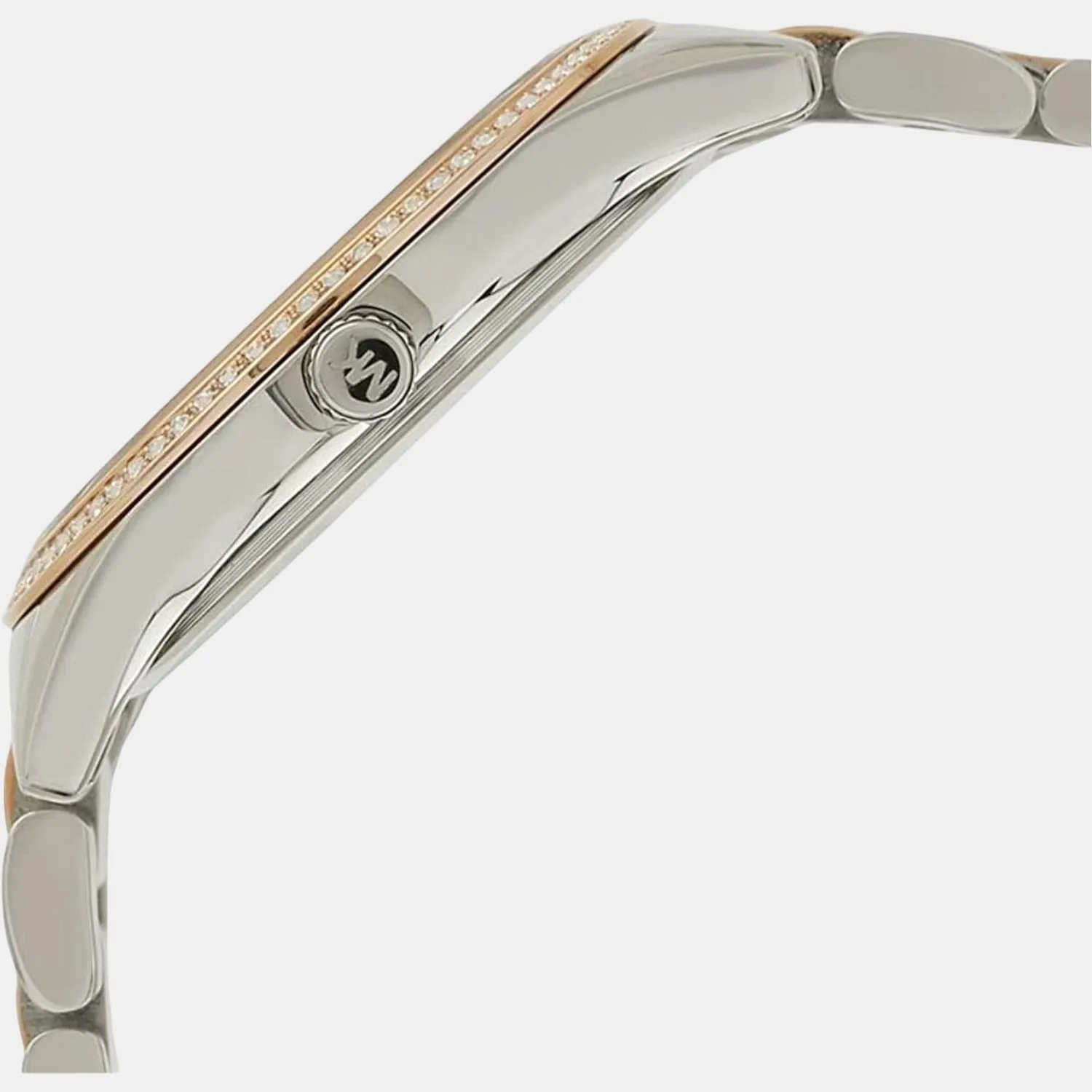 Women's White Analog Stainless Steel Watch MK3979