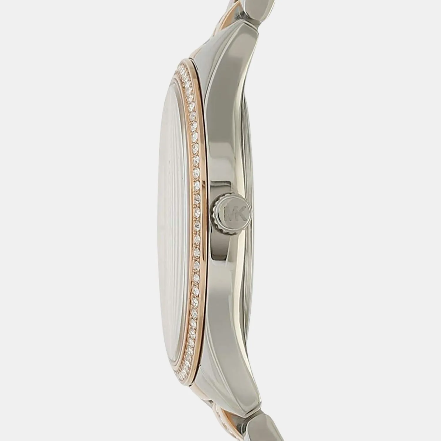 Women's White Analog Stainless Steel Watch MK3979