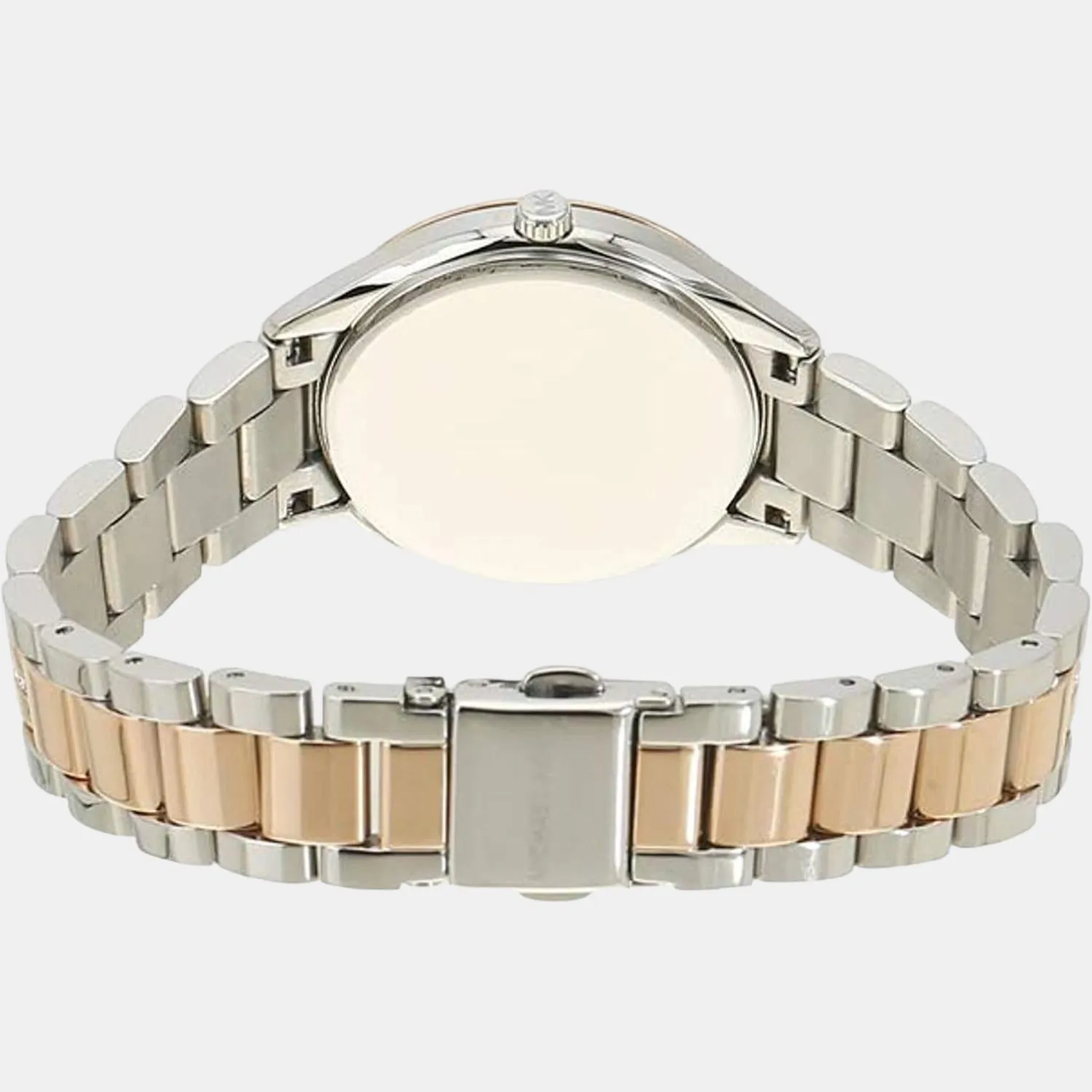 Women's White Analog Stainless Steel Watch MK3979